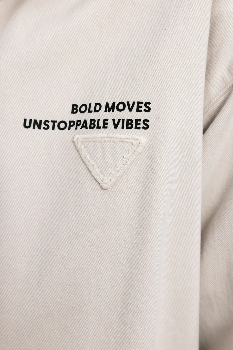 Bayan Ekru Baskılı Oversize Trençkot