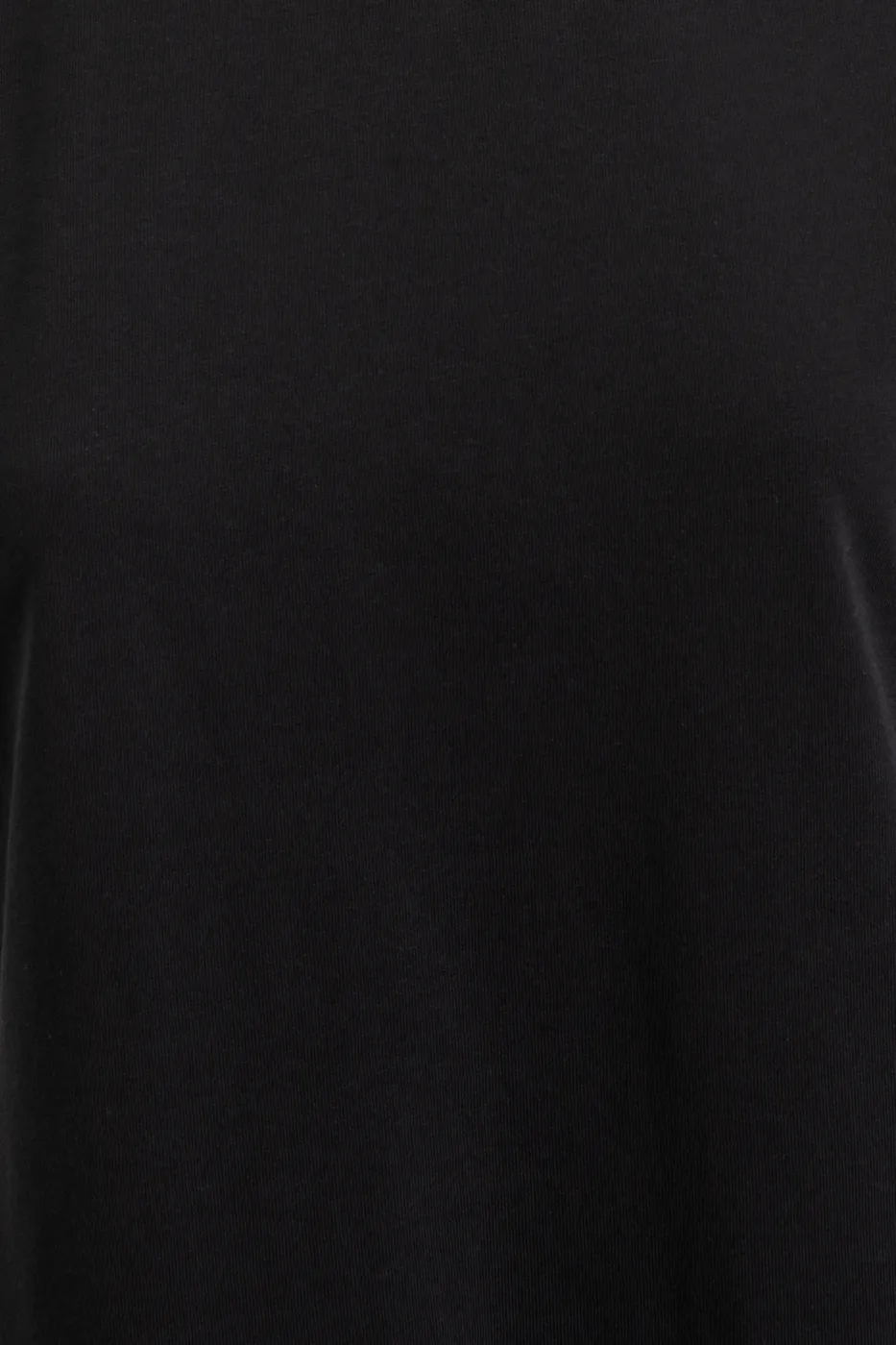 Bayan Siyah Vatkalı Basic Tshirt