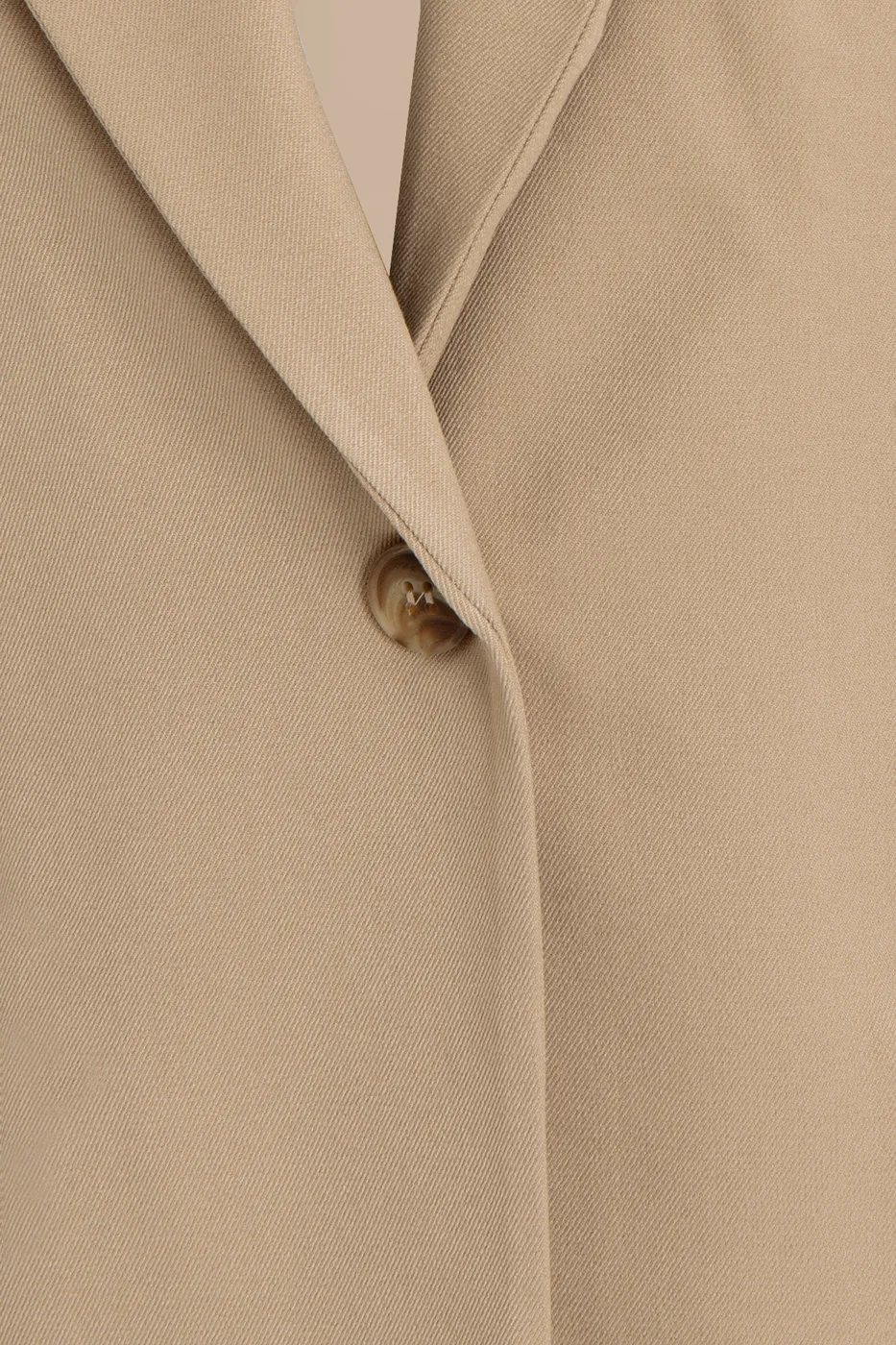 Bayan Camel Kolsuz Blazer Yelek