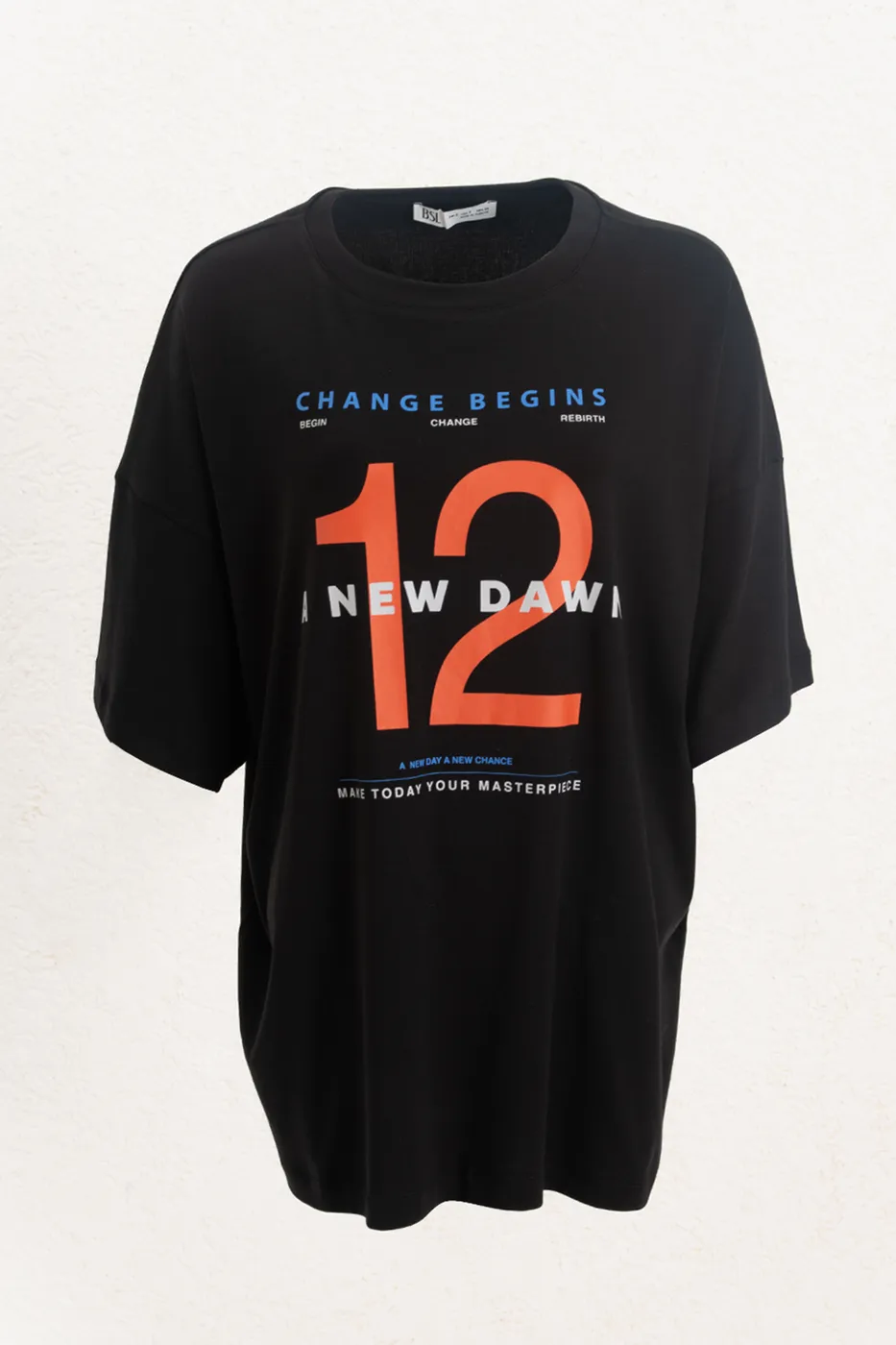 Bayan Siyah Bsl diya tshirt
