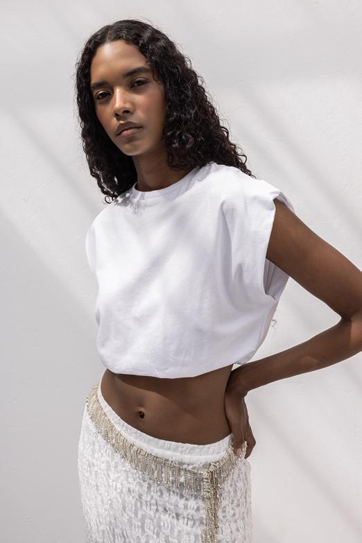 Crop Balon Tshirt