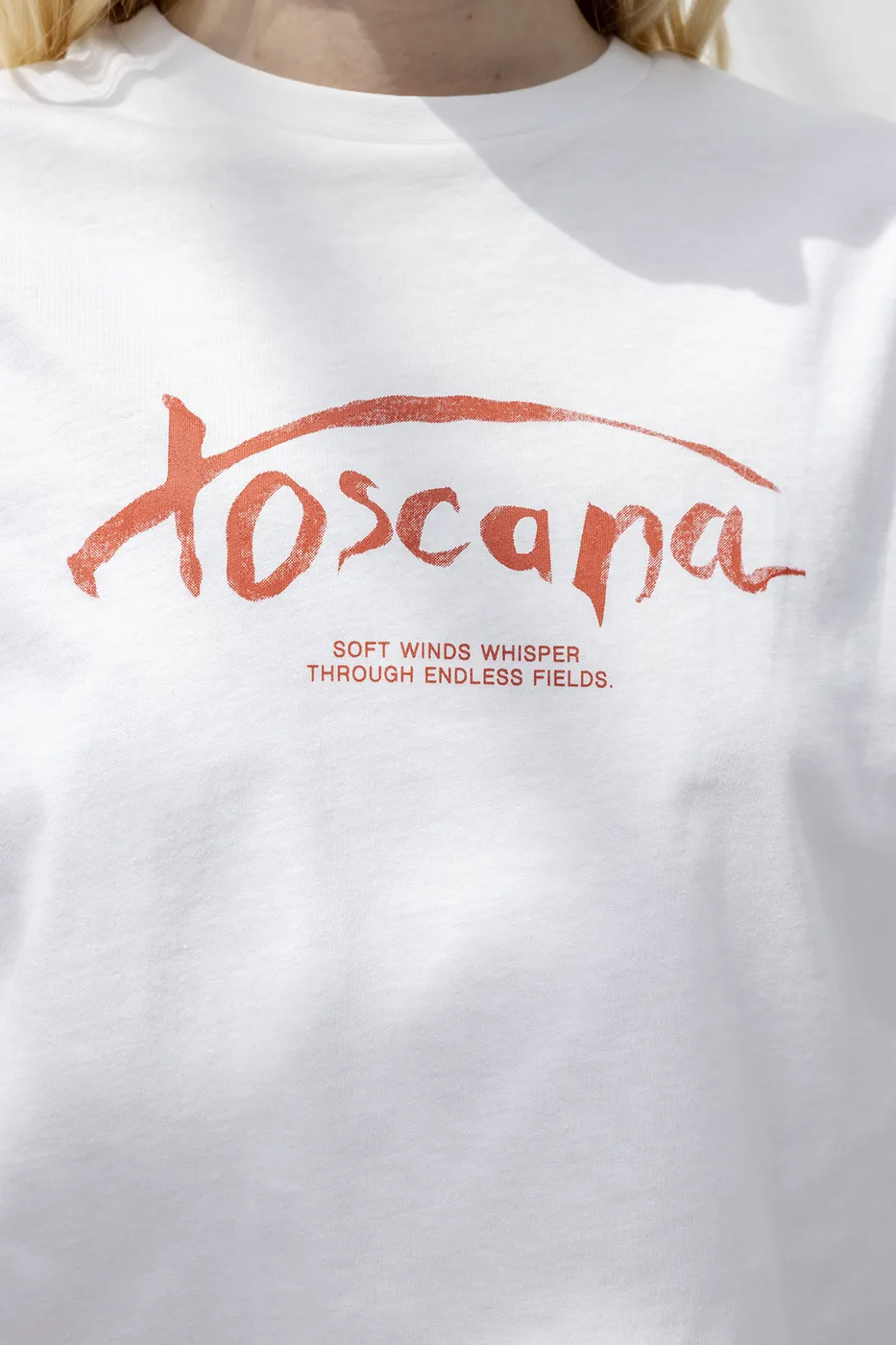 Bayan Beyaz Basic Baskılı Tshirt