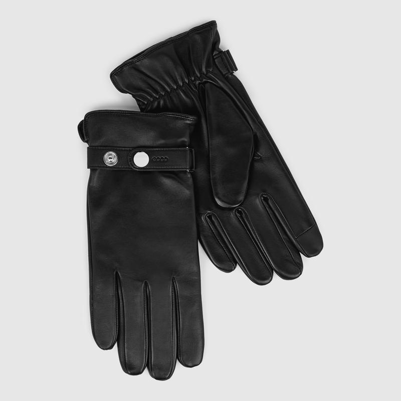 ECCO Mens Strap Gloves