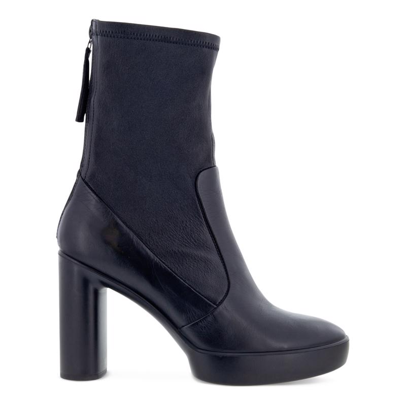 NWOT ECCO Shape Sculpted Motion 75 Platform Boot Black 39