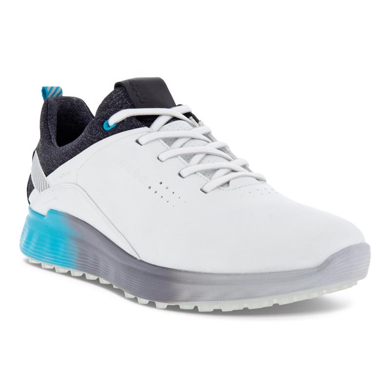 Ecco S-Three Golf Shoes White - Carl's Golfland