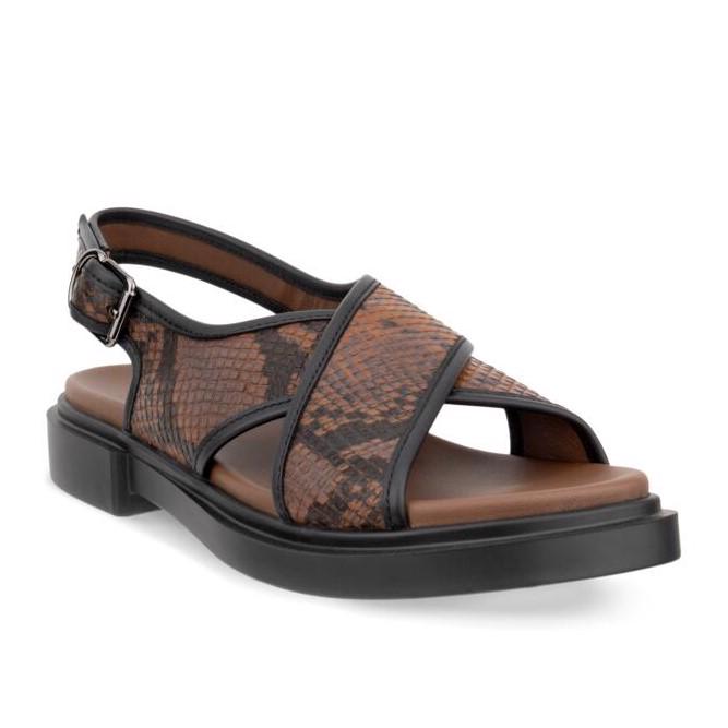 ECCO Metropole Seoul Sandal Mink/Bl/Cof