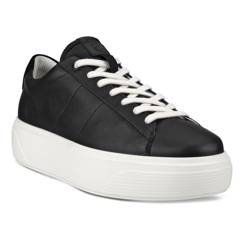 Ecco Street Platform W Black