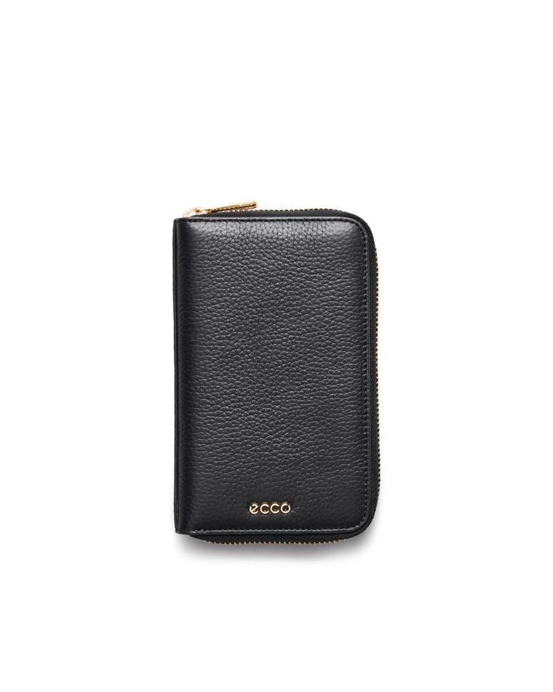 ECCO Wallet Zipped Pebbled Leather