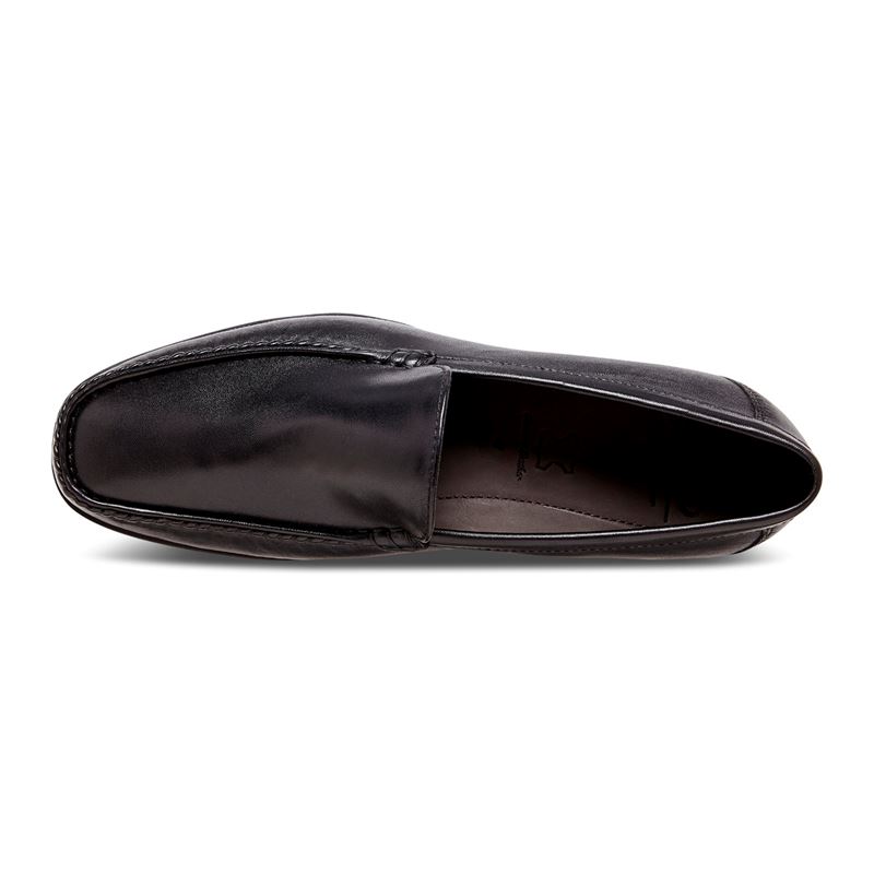 Mens black clearance dress loafers