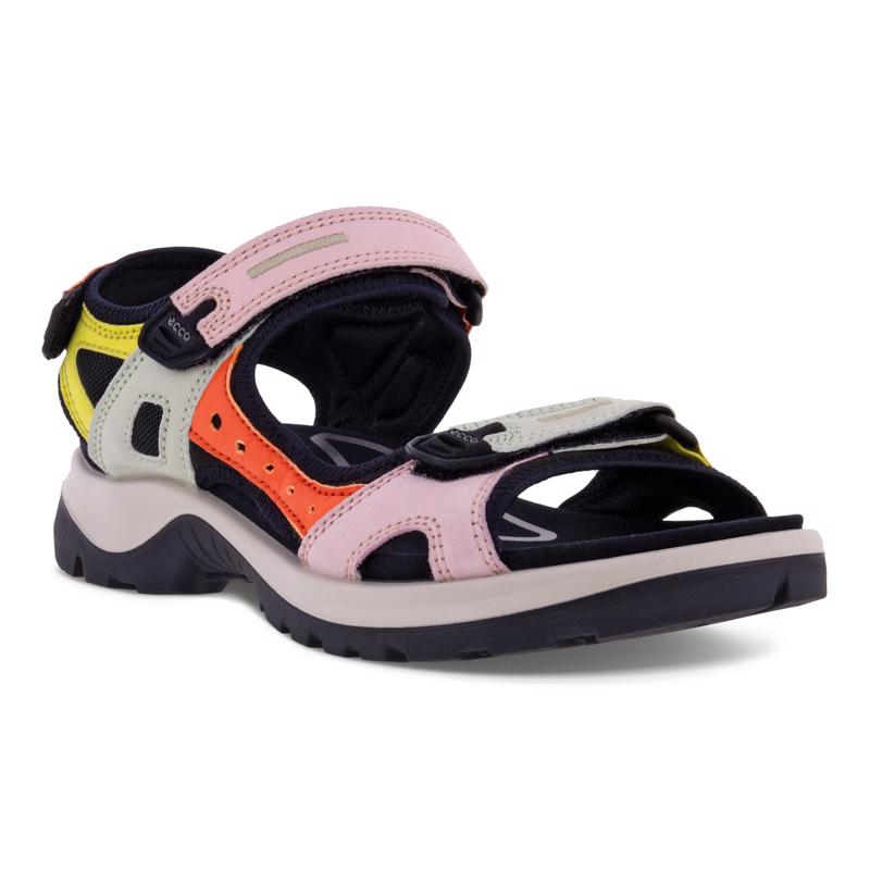 Ecco multicolor sandals top