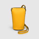 GOLD ECCO Textureblock Pot Bag