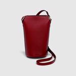 Red ECCO Textureblock Pot Bag