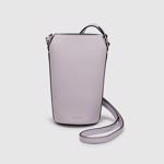 Purple ECCO Textureblock Pot Bag