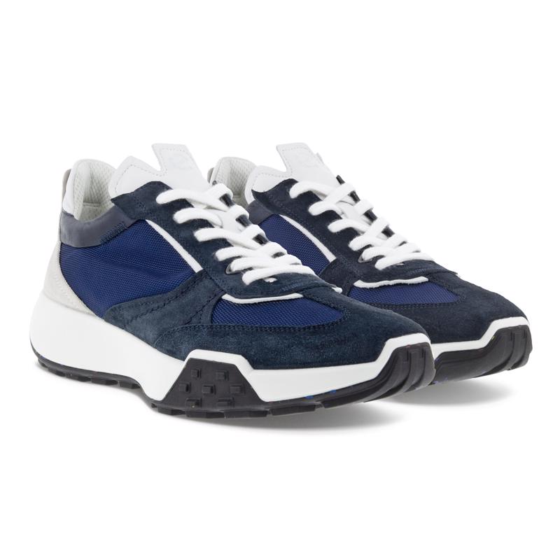 Retro Sneaker M Multicolor Blue | ECCO Trading Co. Ltd