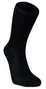 BLACK ECCO Business Sock Cotton Mens