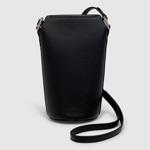 BLACK ECCO Pot Bag Textureblock