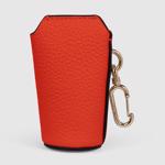 Red ECCO Textureblock Pot Bag Mini