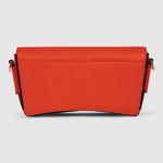 Red ECCO Textureblock Pinch Bag