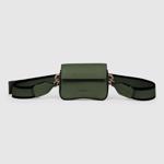 Green ECCO Textureblock Pinch Bag Mini