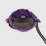Purple ECCO E Pot Bag Sling Monogram