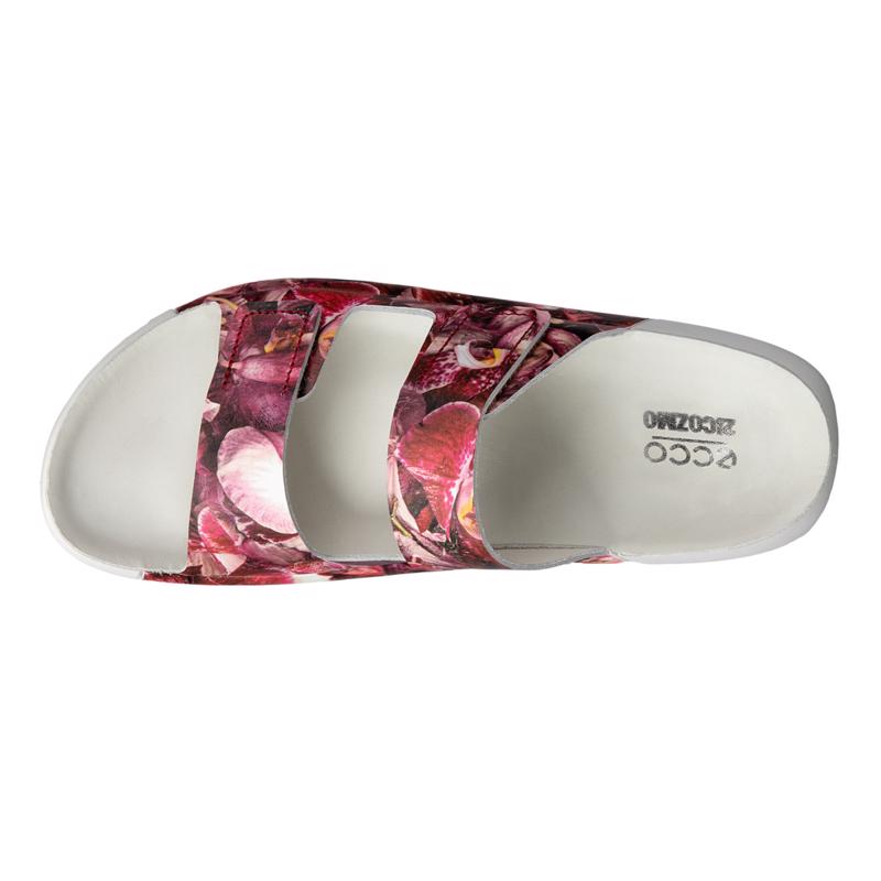 Ecco floral sandals store