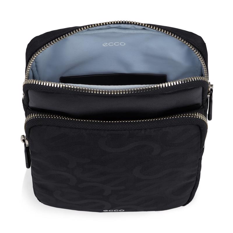 Coach black flat pouch shops