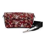 Red ECCO Pinch Bag Compact Multi Flower