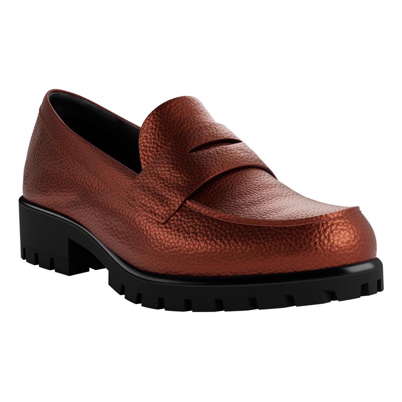 Women's ECCO® Modtray Leather Loafer