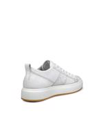 White ECCO Street Ace W Gravel