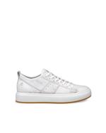 White ECCO Street Ace W Gravel