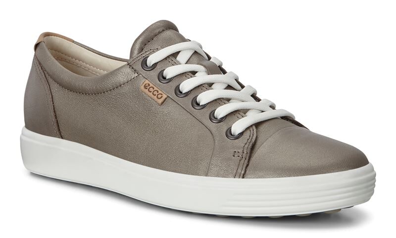 Ecco shop metallic sneakers