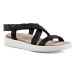 BLACK ECCO CORKSPHERE SANDAL W BLACK