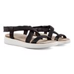 BLACK ECCO CORKSPHERE SANDAL W BLACK