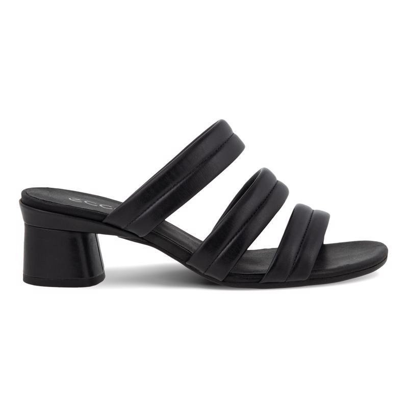 ECCO ELEVATE 45 BLOCK SANDAL BLACK | ECCO® Middle East A/S