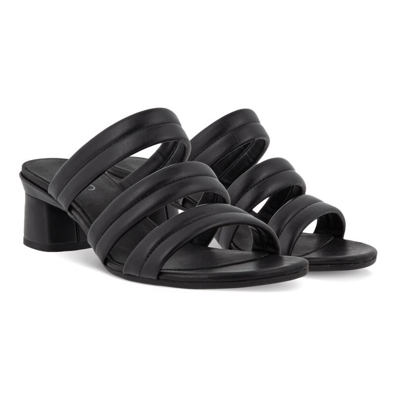 ECCO ELEVATE 45 BLOCK SANDAL BLACK | ECCO Trading Co. Ltd