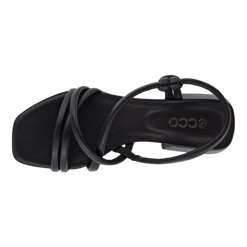 ECCO ELEVATE SQUARED SANDAL BLACK | ECCO® Middle East A/S