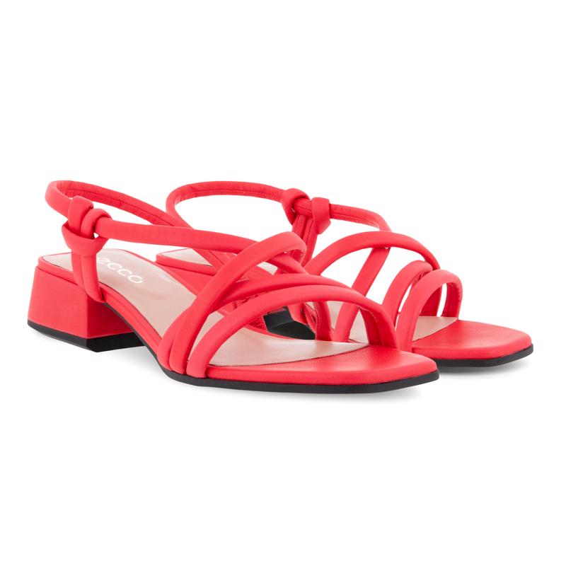 ECCO ELEVATE SQUARED SANDAL HIBISCUS | ECCO® Middle East A/S