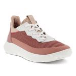 Pink ECCO ATH-1F W SNEAKER LACE MES