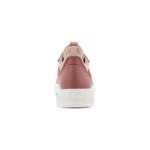 Pink ECCO ATH-1F W SNEAKER LACE MES