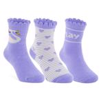 Purple ECCO Play Mid Cut 3-Pack