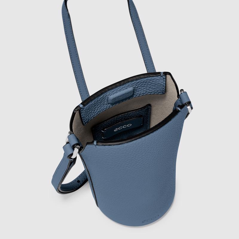 ECCO Textureblock Pot Bag China Blue ECCO Middle East A S