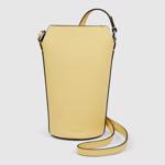Yellow ECCO Textureblock Pot Bag