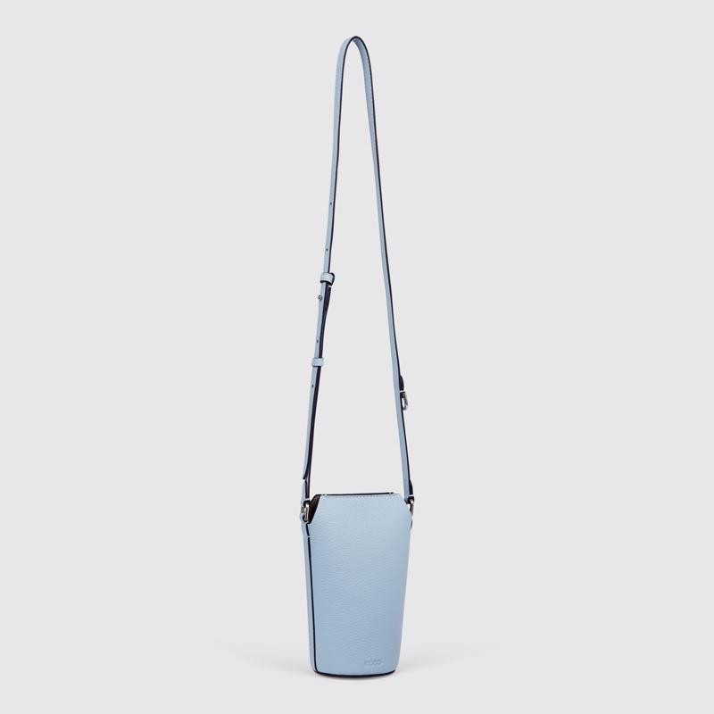 Pale blue hotsell leather bag