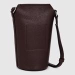 Brown ECCO Pot Bag Textureblock