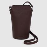 Brown ECCO Pot Bag Textureblock