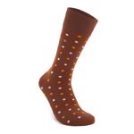 Brown ECCO Classic Dotted Mid Cut