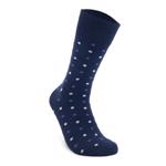 BLUE ECCO Classic Dotted Mid Cut