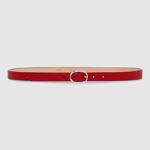 Red ECCO Formal Round Belt