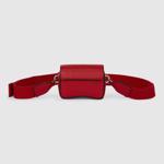 Red ECCO Textureblock Pinch Bag