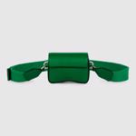 Green ECCO Textureblock Pinch Bag